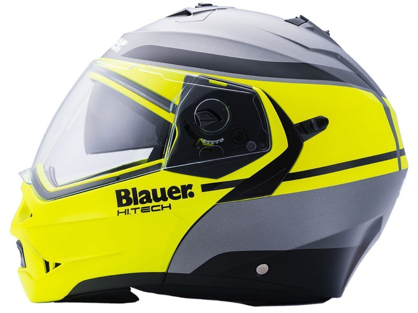 Мотошлем Blauer H.T. Sky II Titanium / Fluo Yell / Black Matt